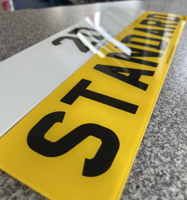 2D Standard Number Plates - Image 3