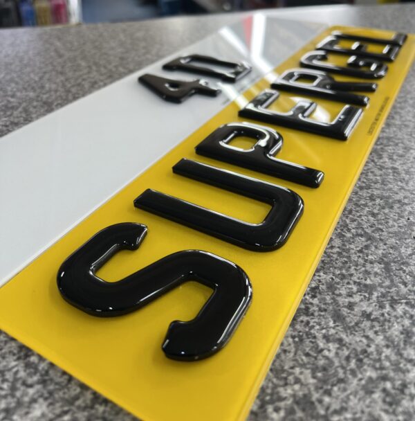4D Supergel Number Plates - Image 3